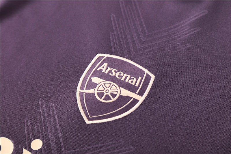 Buzo Completo Arsenal Morado Rosado