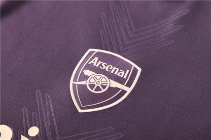 Buzo Completo Arsenal Morado Rosado