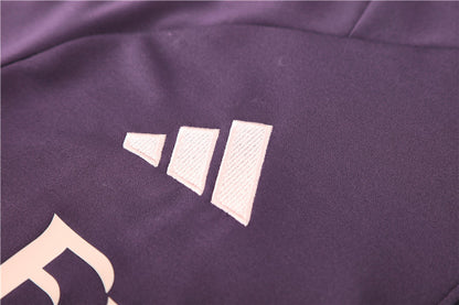 Buzo Completo con Cierre Arsenal Morado Rosado