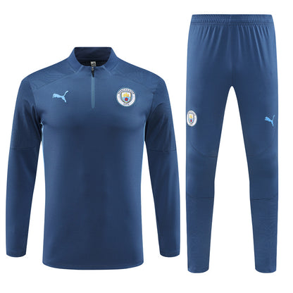 Buzo Completo Manchester City Azul Marino Celeste