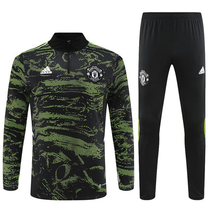 Buzo Completo Manchester United Diseño Verde 2022/23