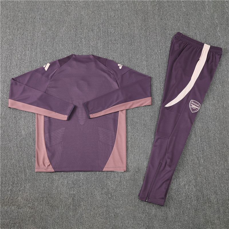 Buzo Completo Arsenal Morado Rosado