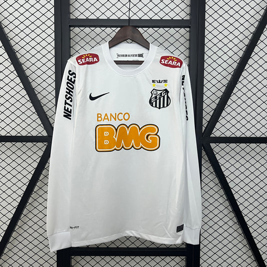 Santos Local Retro Manga Larga 2011/12 Versión Fan