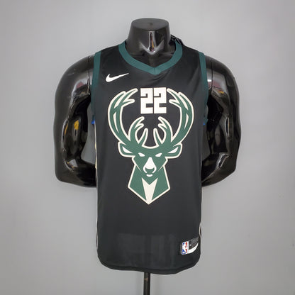 Milwaukee Bucks Camiseta Negra NBA