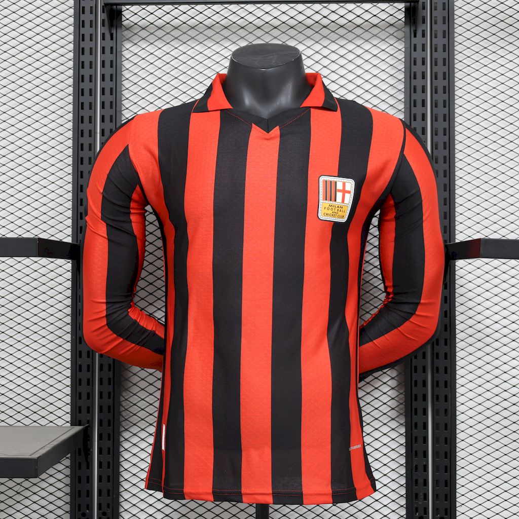 AC Milan Manga Larga 125 Aniversario 2024/25 Versión Jugador