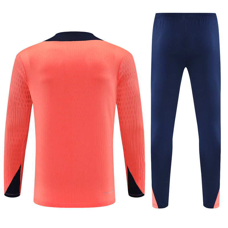 Buzo Completo FC Barcelona Rosado Azul