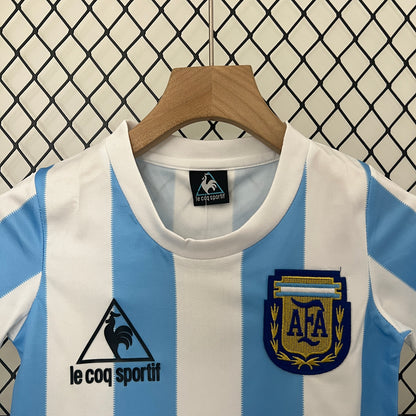 Argentina Retro Kit Niños Local 1986