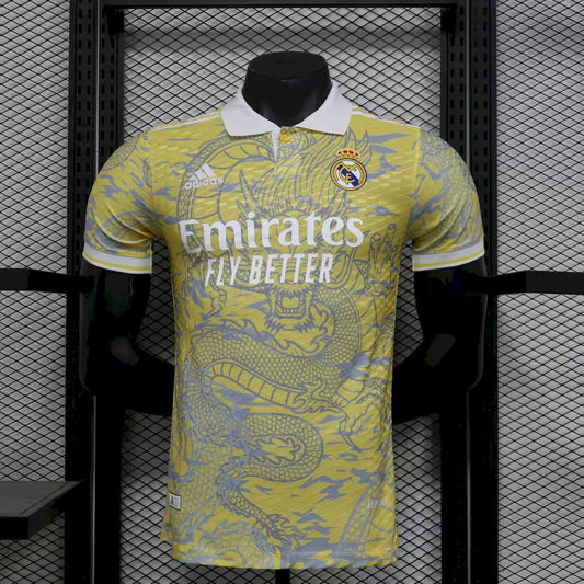 Real Madrid Polo Beige 2025/26 Versión Jugador