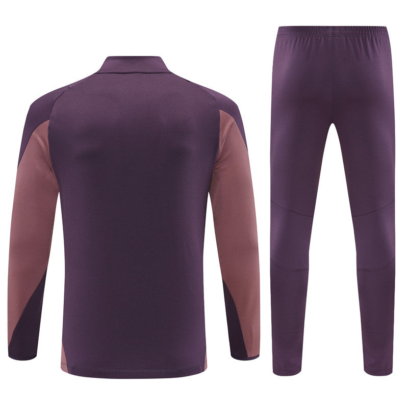 Buzo Completo con Cierre Arsenal Morado Rosado