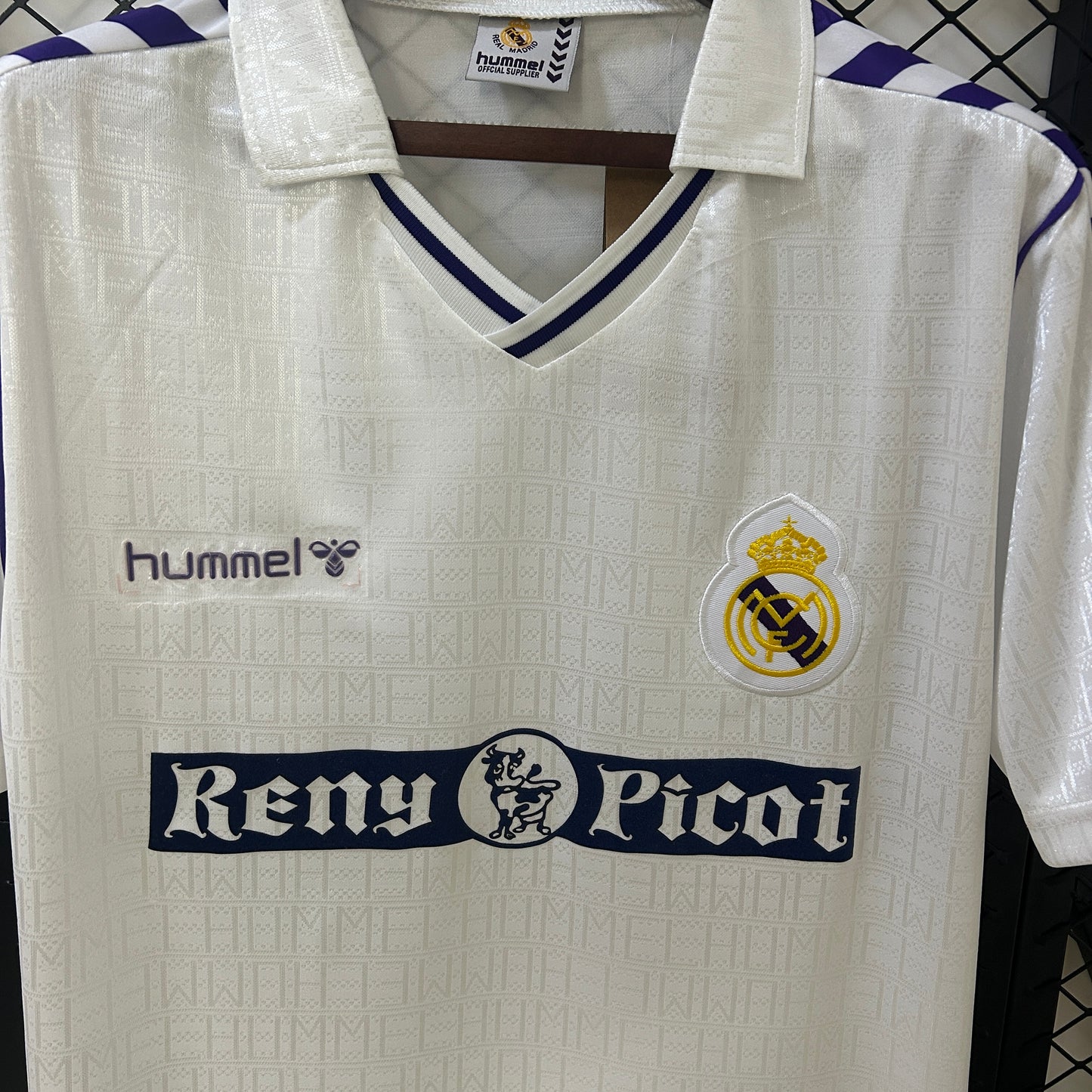Real Madrid Local Retro 1989/90 Versión Fan