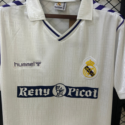 Real Madrid Local Retro 1989/90 Versión Fan