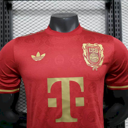 Bayern Munich "125 Aniversario Red Color" 2024/25 Versión Jugador