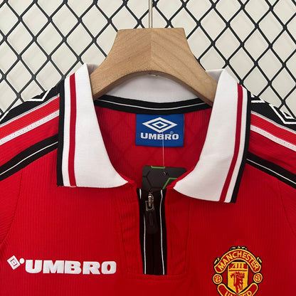 Manchester United Retro Kit Niños Local 1998/00