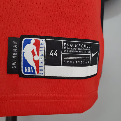 Talla 2XL - Houston Rockets Camiseta Clásica Roja