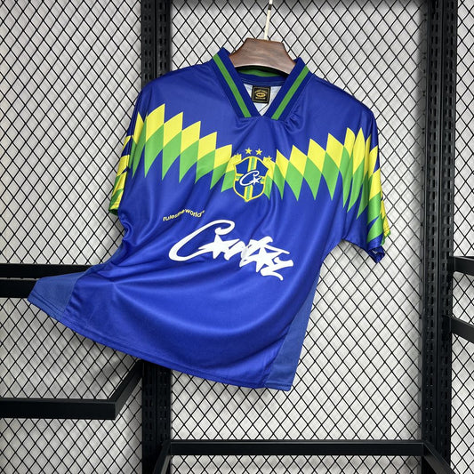 Brasil Visita Corteiz Logo Retro 1995 Versión Fan