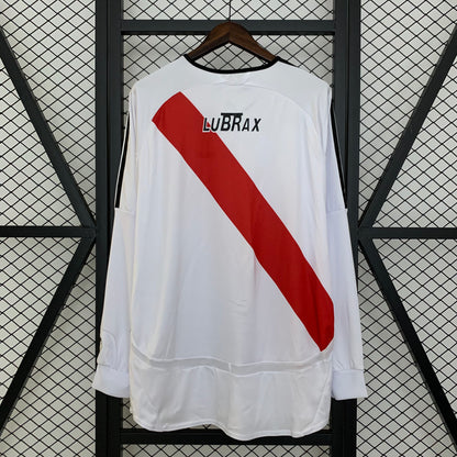 River Plate Local Retro Manga Larga 2006/07 Versión Fan