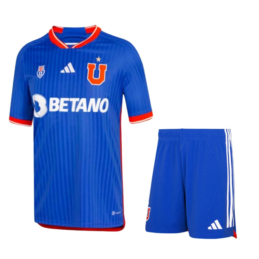 Universidad de Chile Local Kit Adulto 2023 Versión Fan