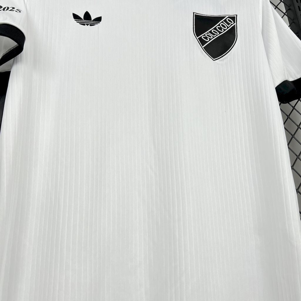 Colo Colo "Casual Retro Blanca" 2025 Versión Fan