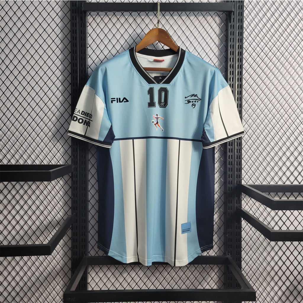 Argentina Retro Conmemorativa Maradona 2001 Versión Fan