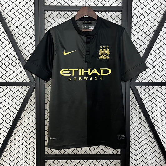 Manchester City Visita Retro 2013/14 Versión Fan
