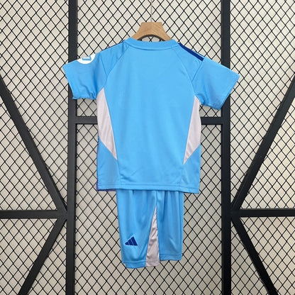 Real Madrid Kit Niños Portero Azul 2024/25