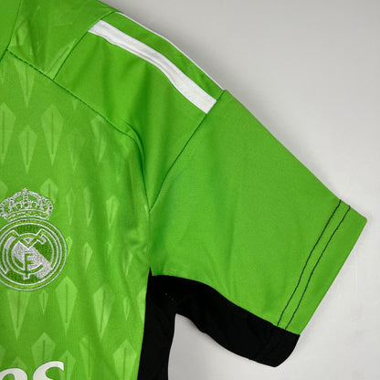 Real Madrid Kit Niños Portero Verde 2023/24