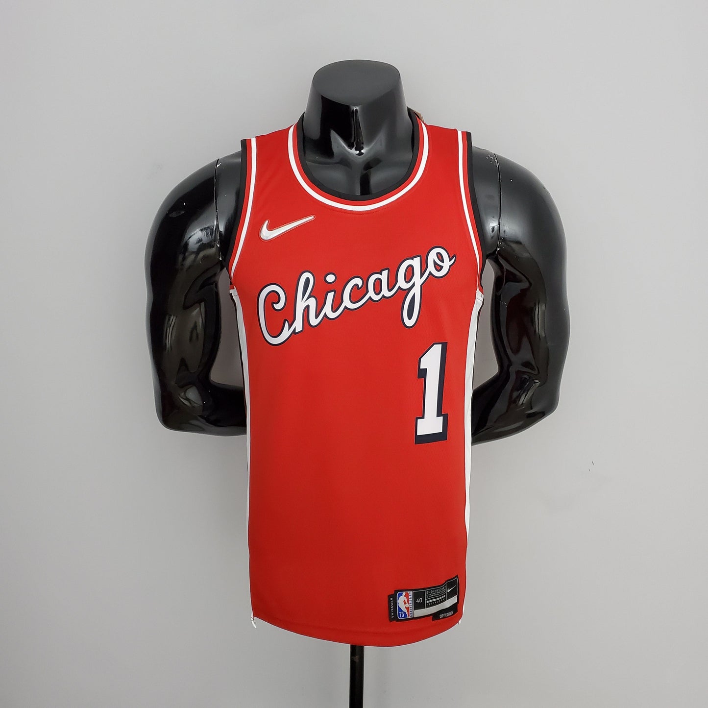 Chicago Bulls City Edition Roja NBA 75 Aniversario