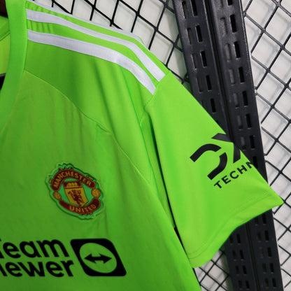 Manchester United Portero Verde 2023/24 Versión Fan