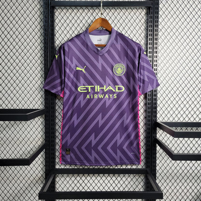 Manchester City Portero Morada 2023/24 Versión Fan