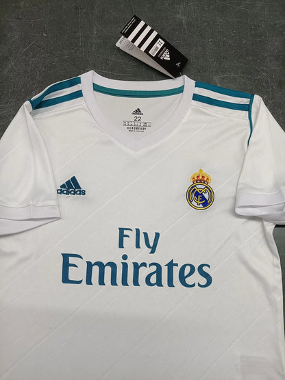 Real Madrid Retro Kit Niños Local 2017/18