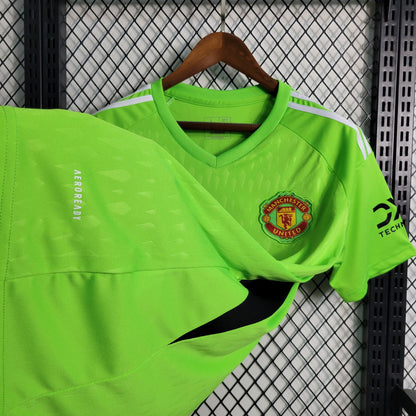 Manchester United Portero Verde 2023/24 Versión Fan