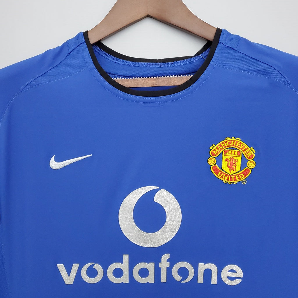 Manchester United Tercera Retro 2002/04 Versión Fan