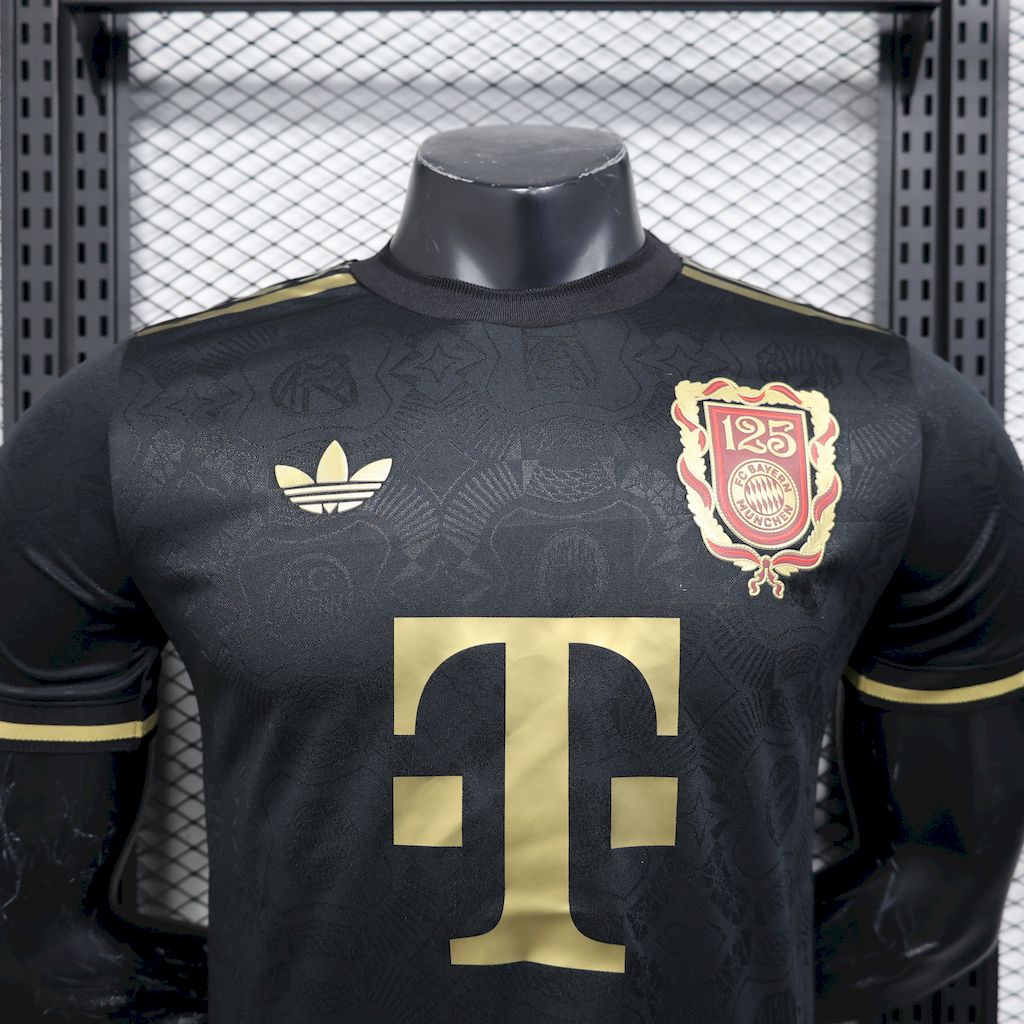Bayern Munich "125 Aniversario Black Color" 2024/25 Versión Jugador