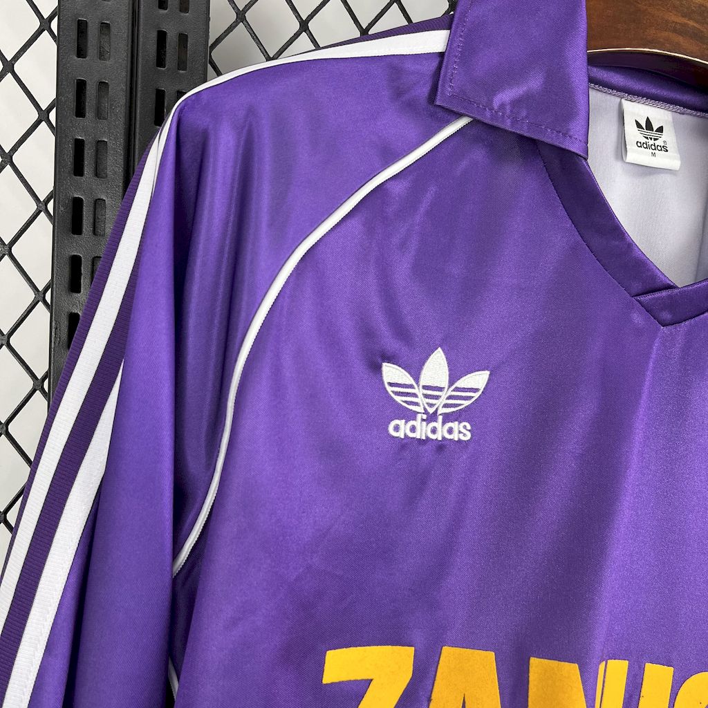 Real Madrid Tercera Manga Larga Retro 1984/85 Versión Fan