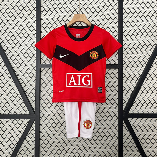 Manchester United Retro Kit Niños Local 2009/10