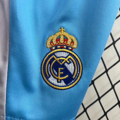 Real Madrid Kit Niños Portero Azul 2024/25