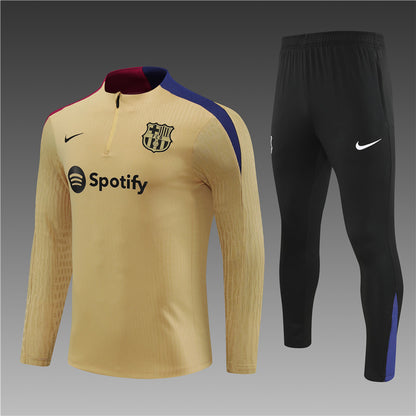Buzo Completo FC Barcelona Crema