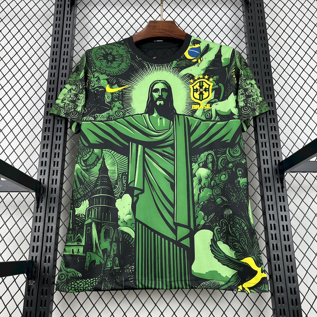 Brasil "Edición Cristo Redentor Verde" 2024 Versión Fan