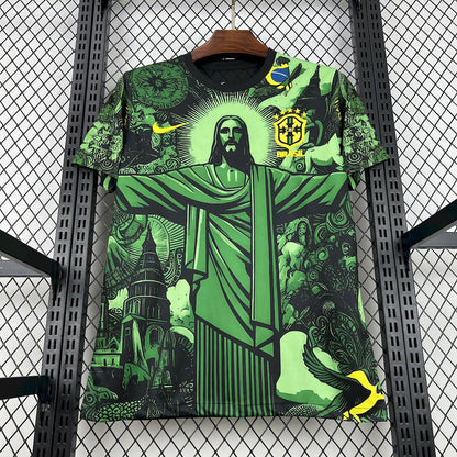 Brasil "Edición Cristo Redentor Verde" 2024 Versión Fan