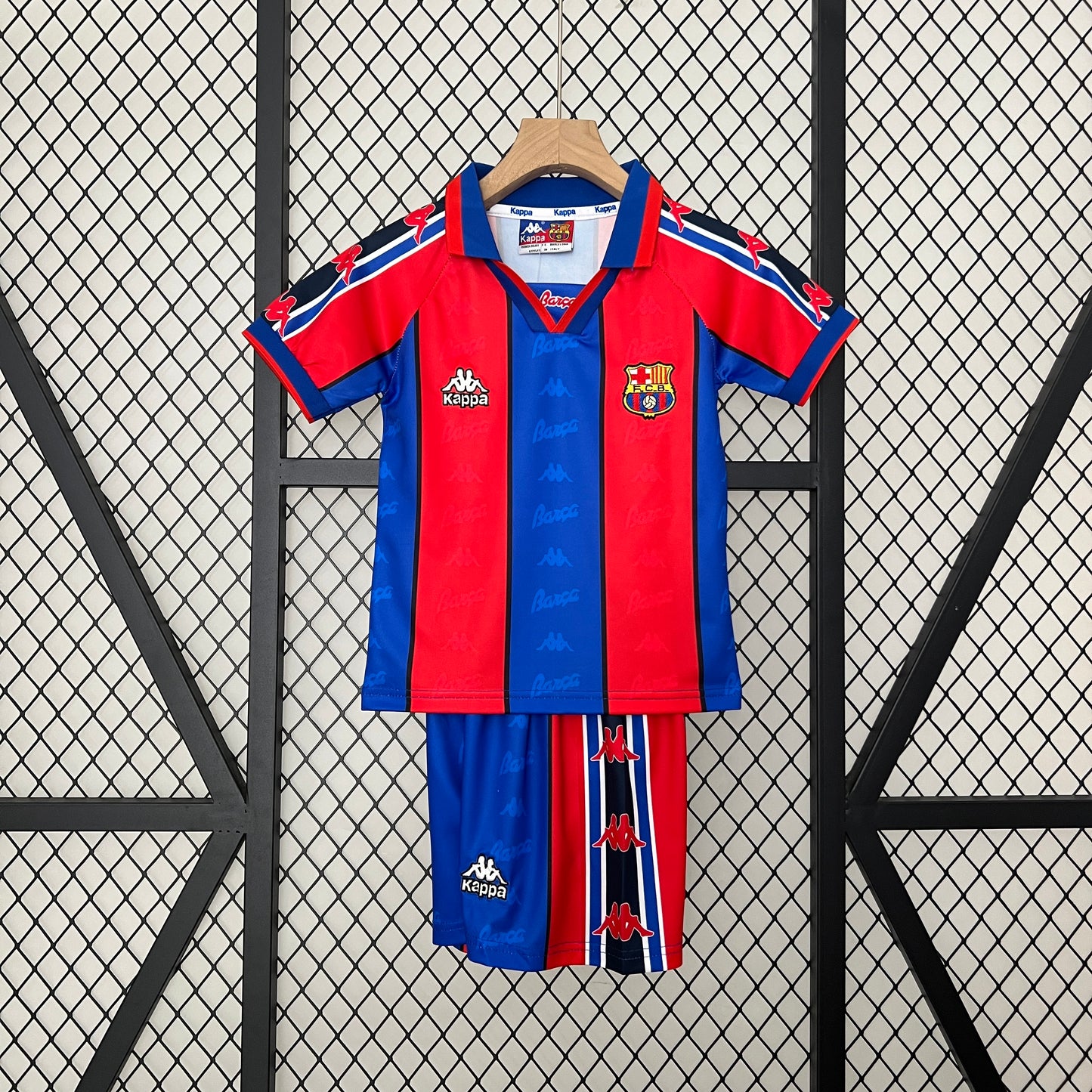 FC Barcelona Retro Kit Niños Local 1995/97