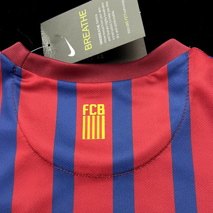 Barcelona Retro Kit Niños Local 2011/12