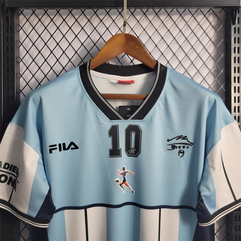 Argentina Retro Conmemorativa Maradona 2001 Versión Fan