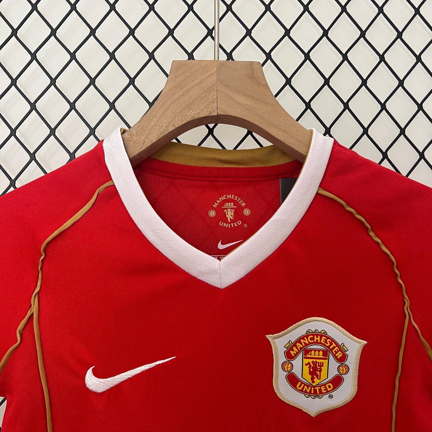 Manchester United Retro Kit Niños Local 2006/07