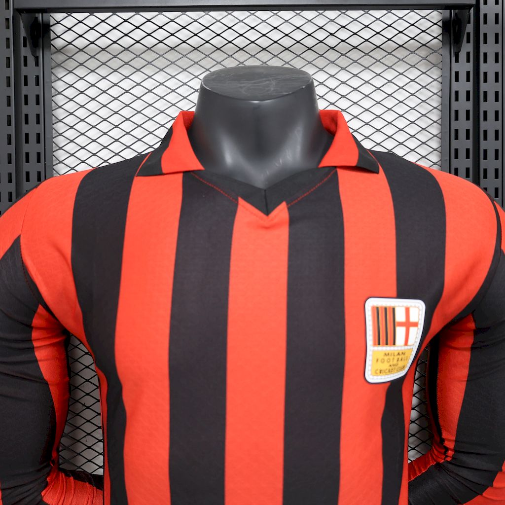 AC Milan Manga Larga 125 Aniversario 2024/25 Versión Jugador