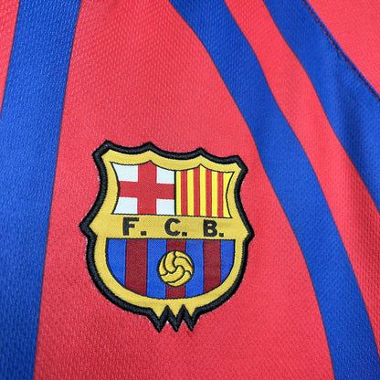 FC Barcelona Local Europa Retro 1997/98 Versión Fan