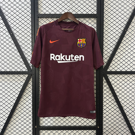Barcelona Tercera Retro 2017/18 Versión Fan