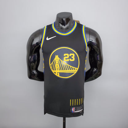 Golden State Warriors Clásica Negra NBA 75 Aniversario