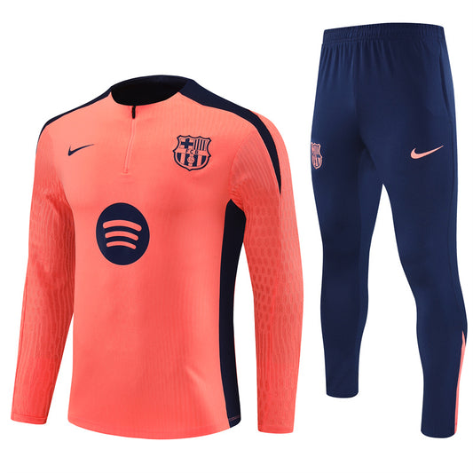 Buzo Completo FC Barcelona Rosado Azul
