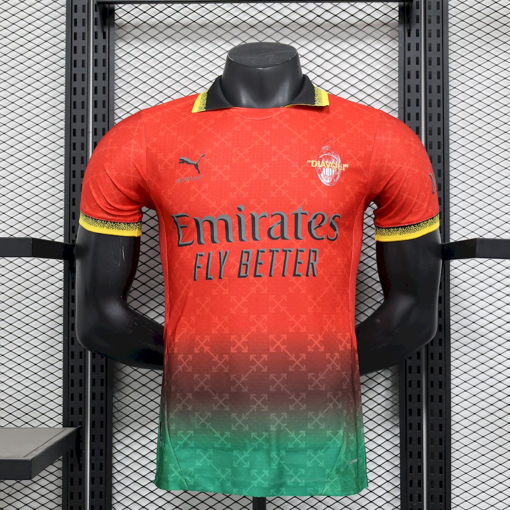 AC Milan Edición Especial Roja 2025/26 Versión Jugador