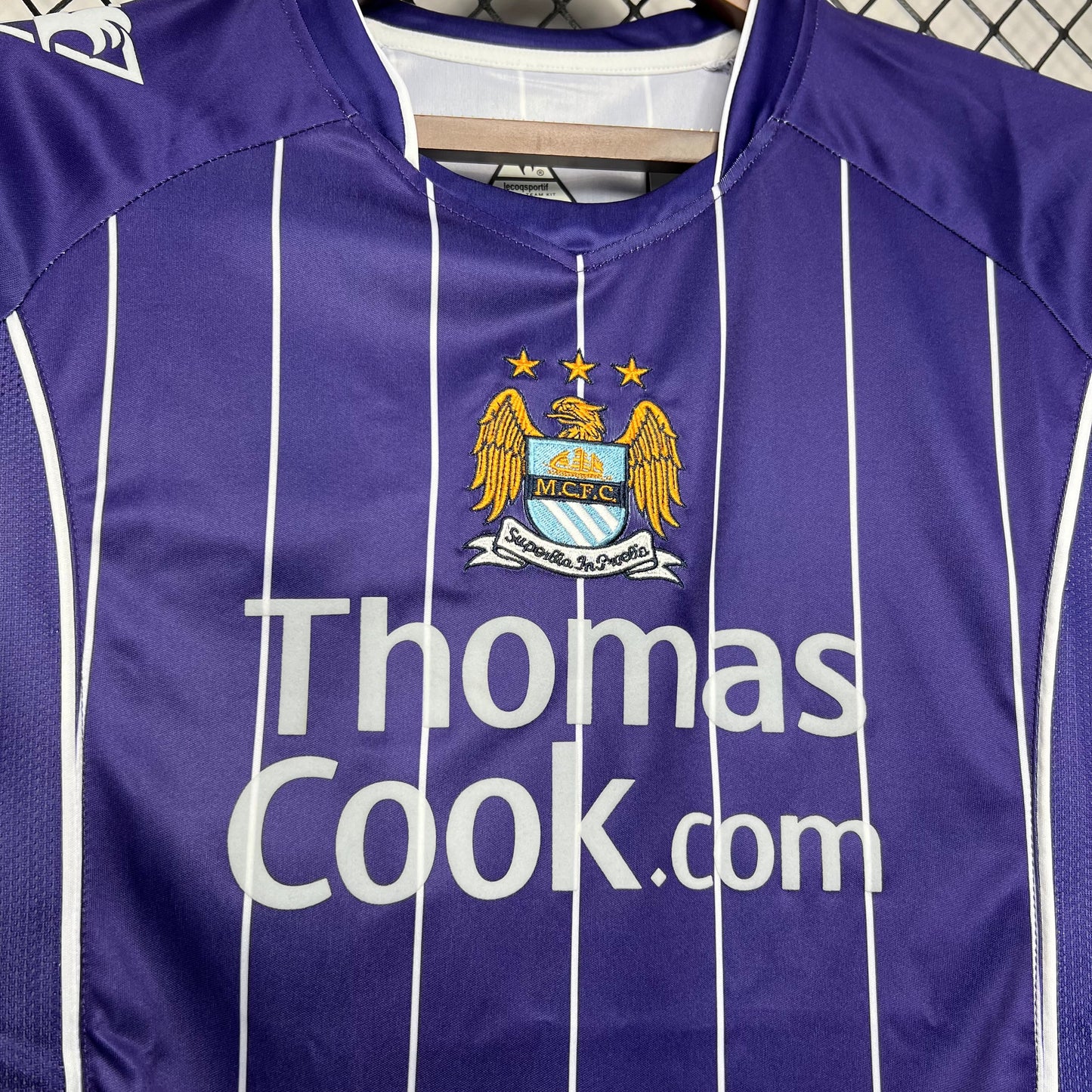 Manchester City Visita Retro 2007/08 Versión Fan